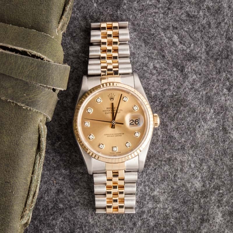 Rolex Datejust 16233 Diamond Dial