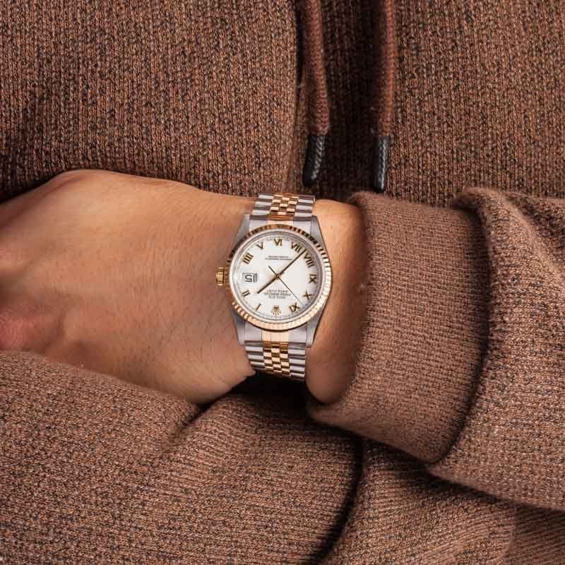 Rolex Datejust 16233 White Dial