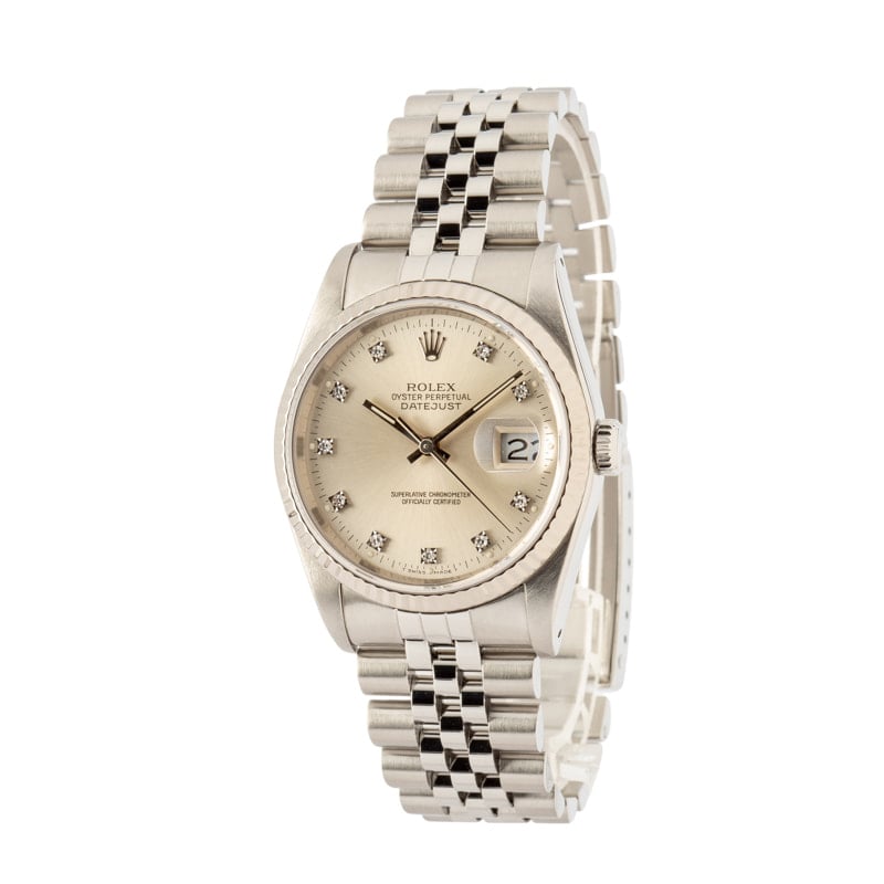 Rolex Datejust 16234 Diamond Dial