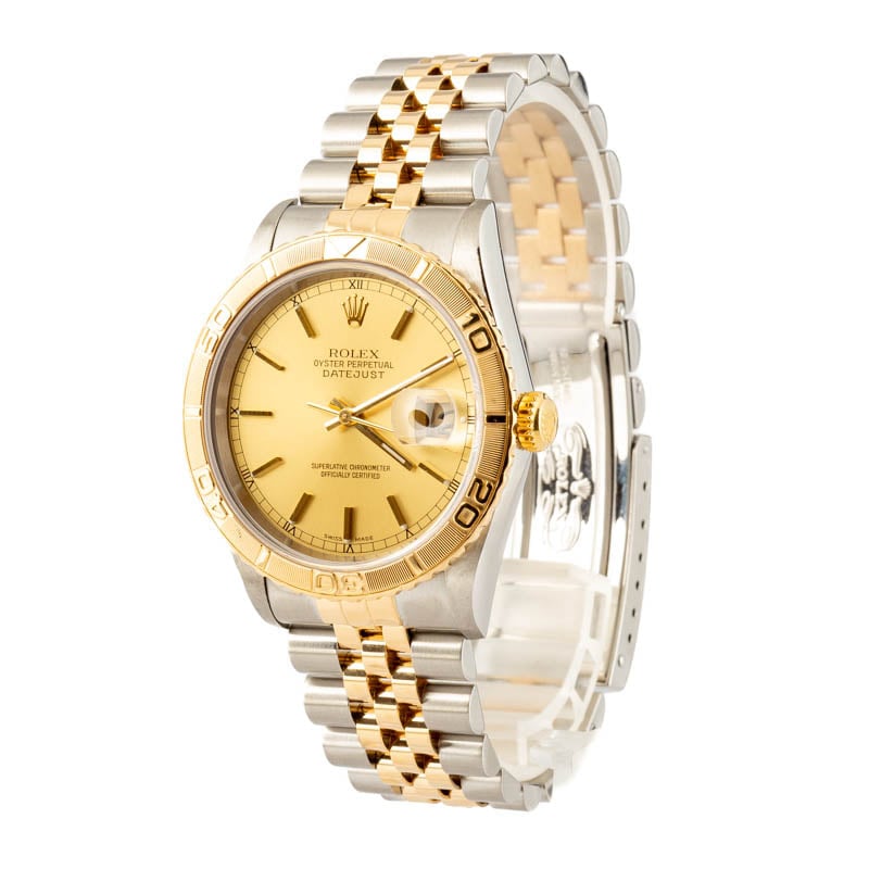 Pre-Owned Rolex Datejust 16263 Champagne Dial