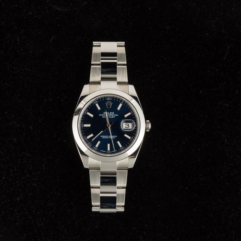 Rolex Datejust 41 126300 Blue Dial