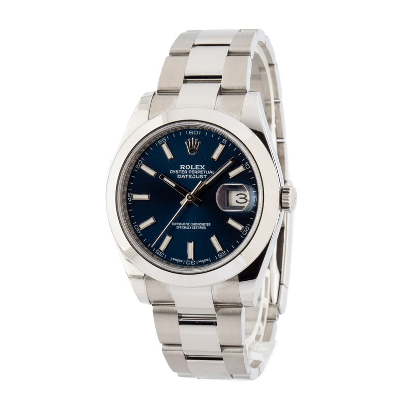 Rolex Datejust 41 126300 Blue Dial