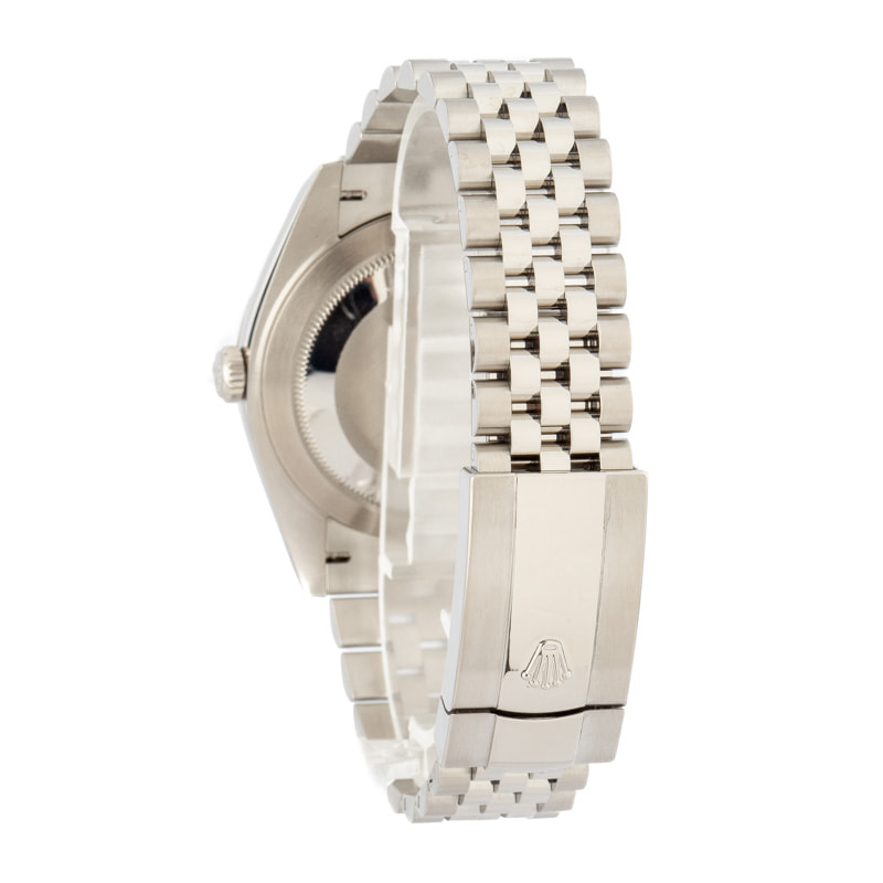 Mens Rolex Datejust 41 Ref 126300 White Dial