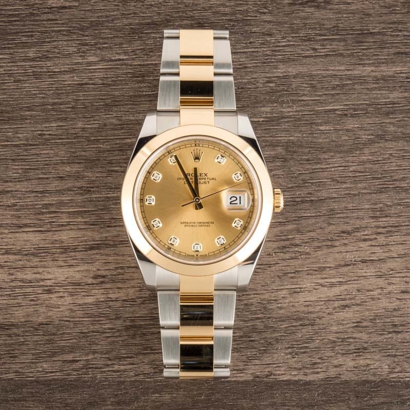 Rolex Datejust 41 Ref 126303 Two Tone Oyster