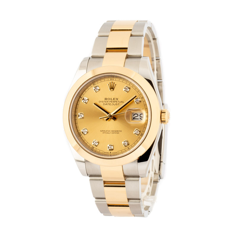 Pre-Owned Rolex Datejust 41 Ref 126303 Two Tone Oyster