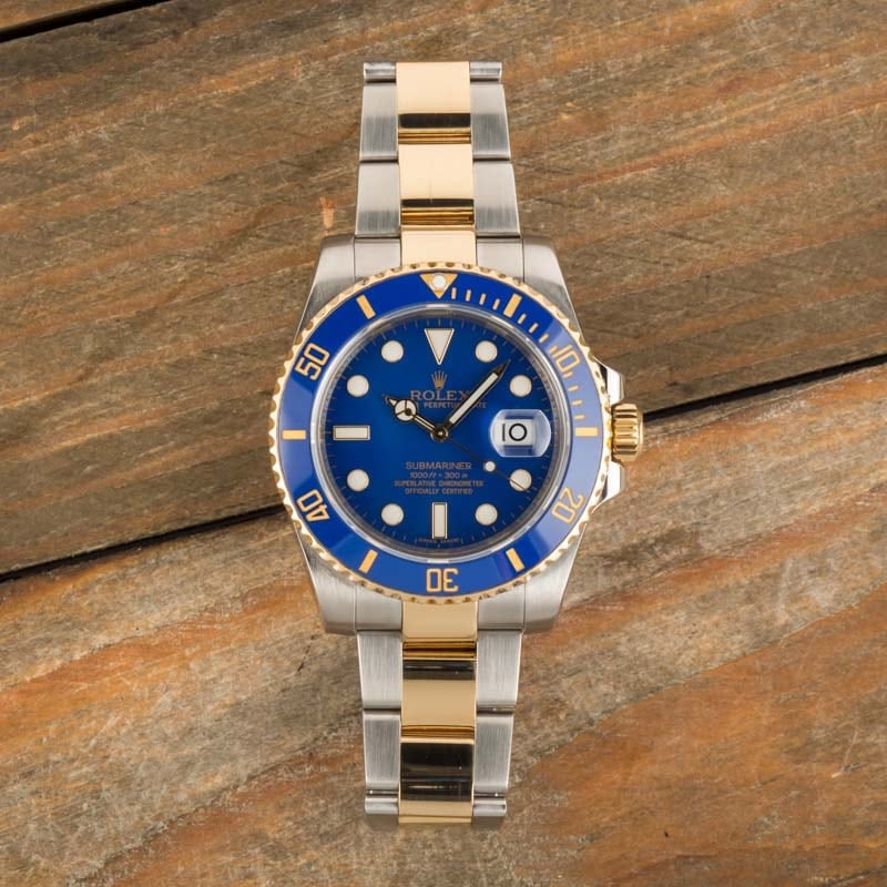 Rolex Submariner 116613 Blue Dial