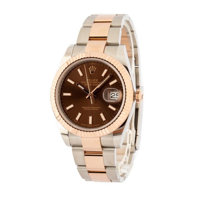 Rolex Datejust 41 Ref 126331 Chocolate Dial