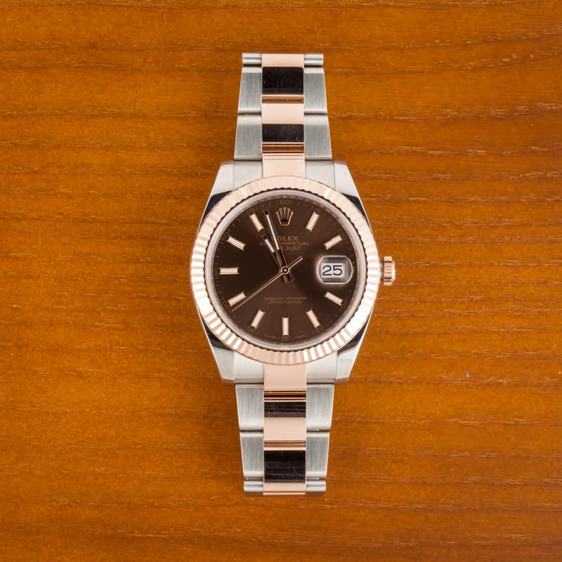 Rolex Datejust 41 Ref 126331 Chocolate Dial