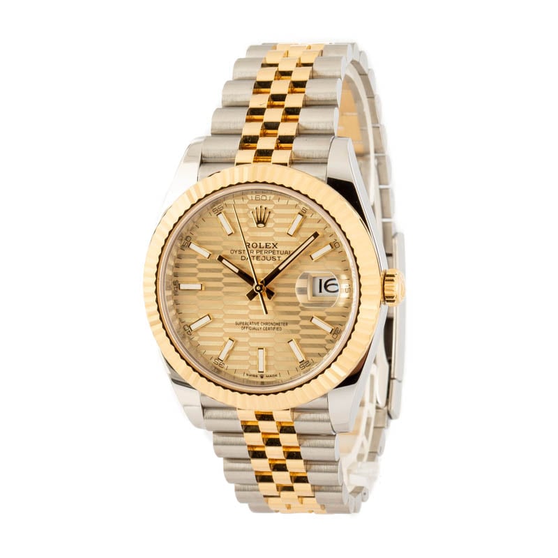 Pre-Owned Rolex Datejust 41 Ref 126333 Two Tone Jubilee