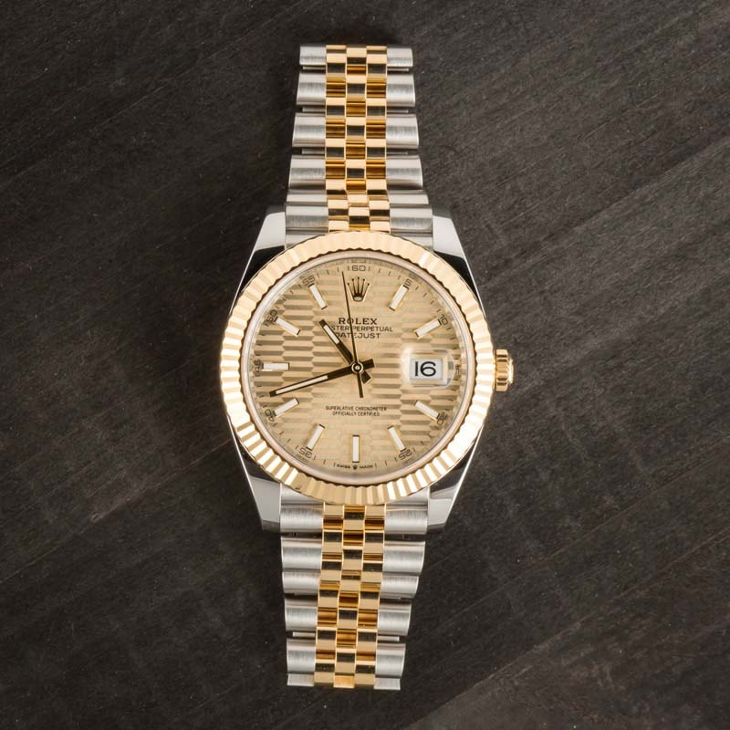 Pre-Owned Rolex Datejust 41 Ref 126333 Two Tone Jubilee