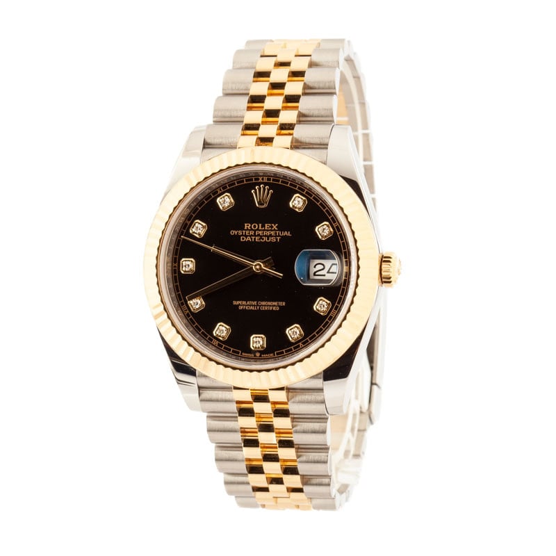 Rolex Datejust 41 ref 126333 Diamond Dial