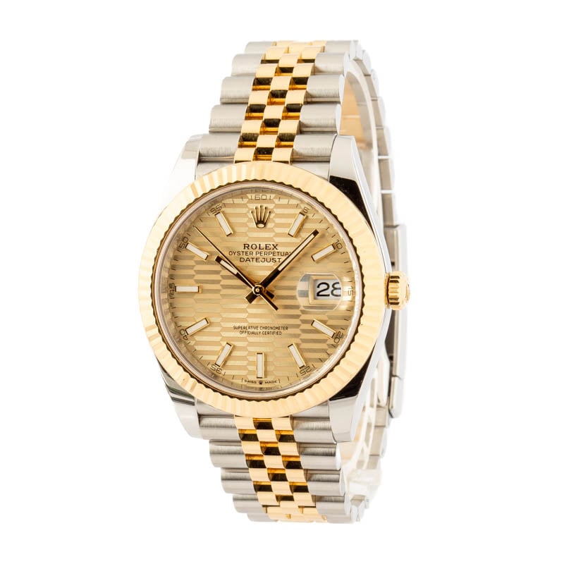 Pre-Owned Rolex Datejust 41 Ref 126333 Two Tone Jubilee