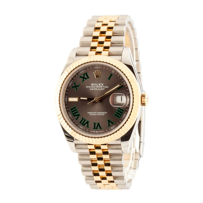 Rolex Datejust 41 ref 126333 Slate Wimbledon