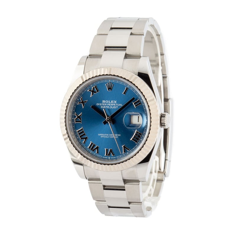 Pre-Owned Rolex Datejust 41 Ref 126334 Blue Dial