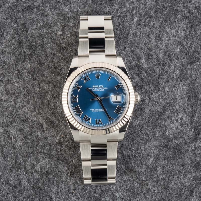 Pre-Owned Rolex Datejust 41 Ref 126334 Blue Dial