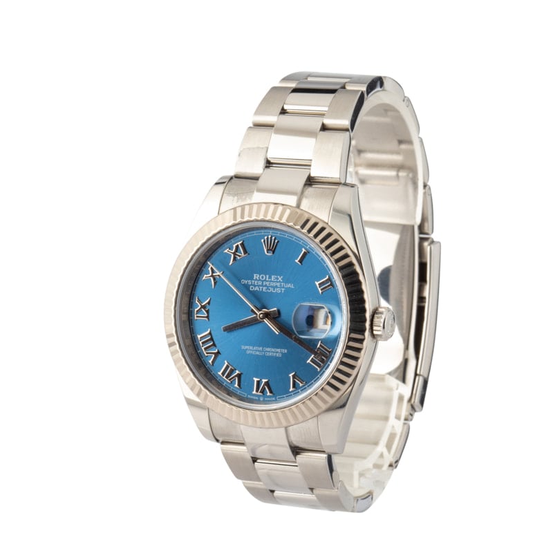 Rolex Datejust 41 126334 Blue Roman Dial