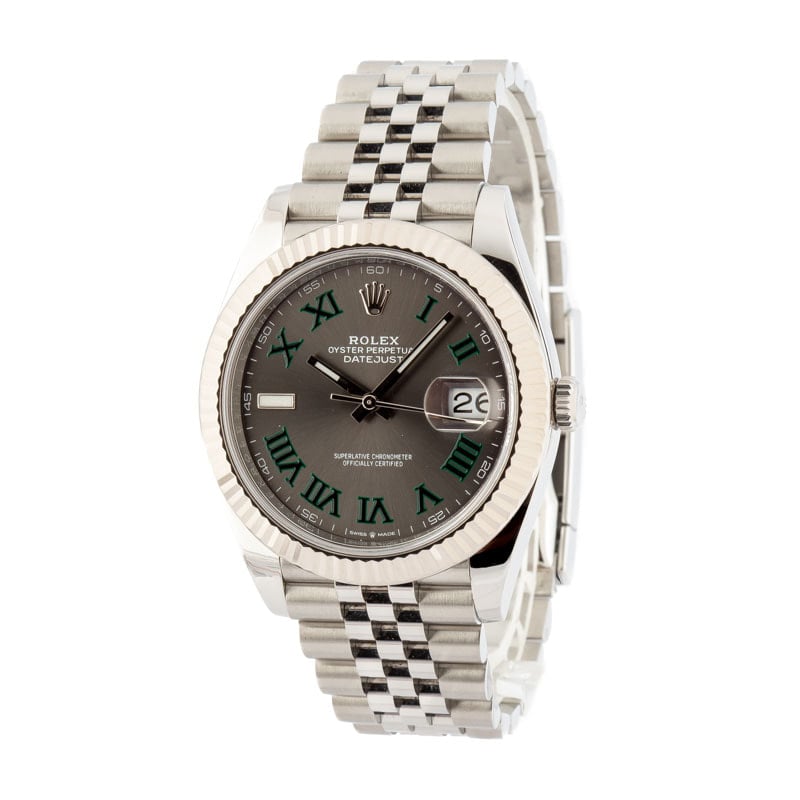 Rolex Datejust 41 126334 Wimbledon Dial