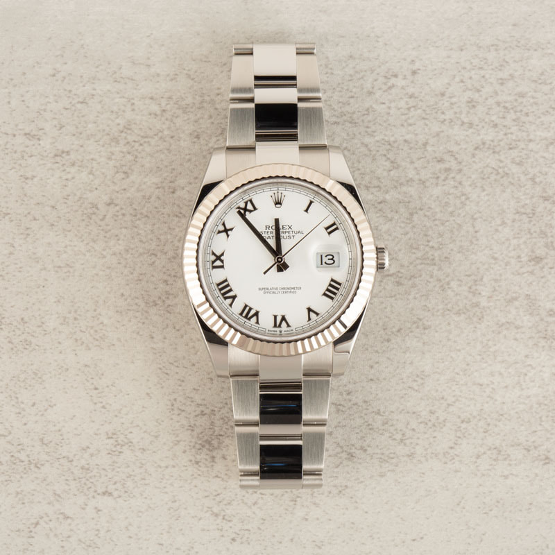 Pre-Owned Rolex Datejust 41 Ref 126334 White Dial