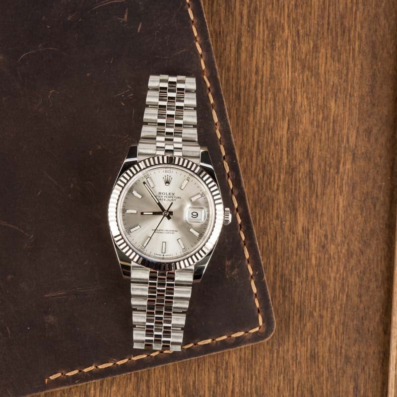 Rolex Datejust 41 Ref 126334 Silver Dial