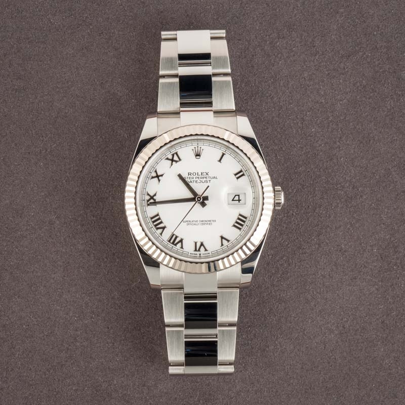 Rolex Datejust 41 126334 White Dial