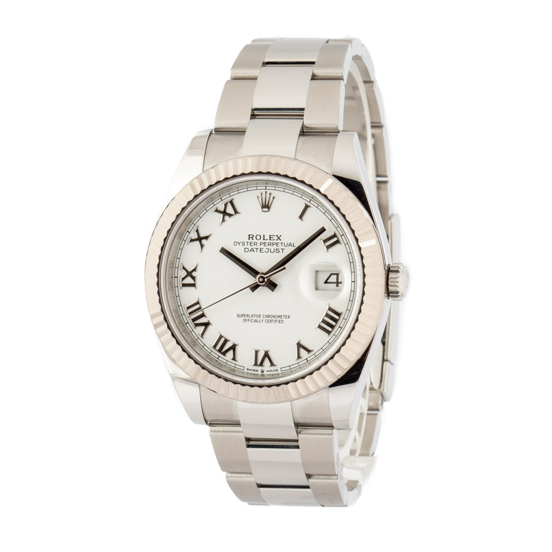 Rolex Datejust 41 126334 White Dial