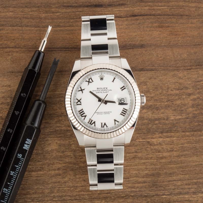 Rolex Datejust 41 Ref 126334 White Dial