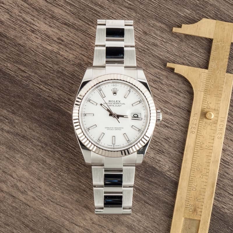 Rolex Datejust 41 126334 White Dial