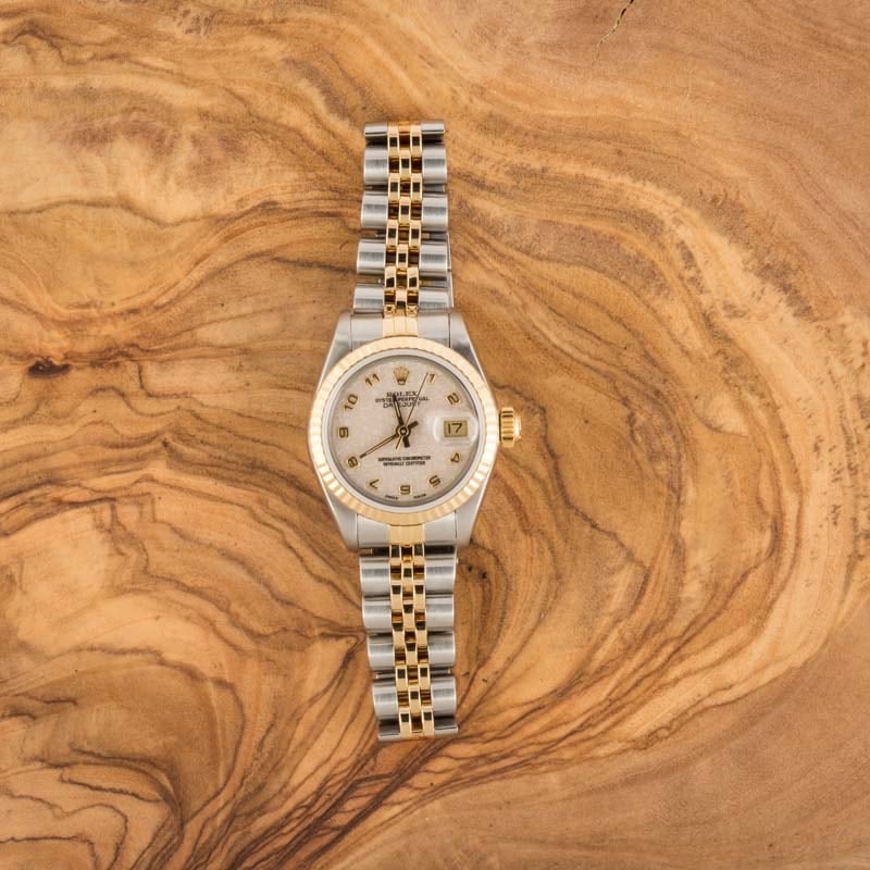 Ladies Rolex Datejust 69173 Ivory Dial