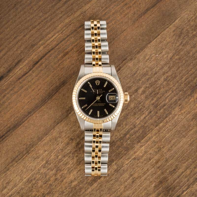 Ladies Rolex Datejust 69173 Steel & Gold