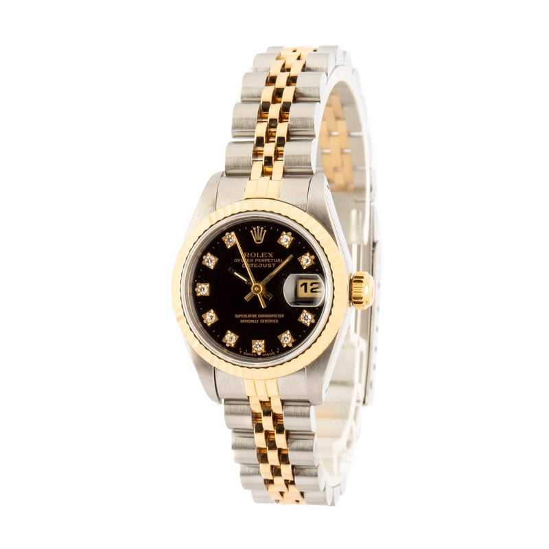 Lady Rolex Datejust 69173 Diamond Dial