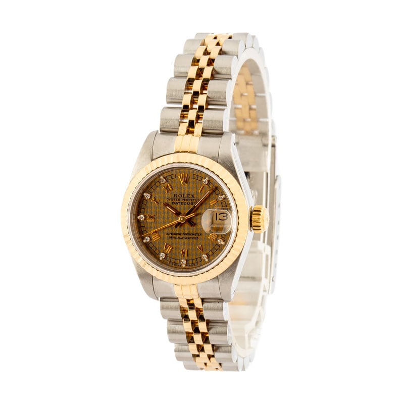 Rolex Datejust 69173 Two Tone Jubilee Band