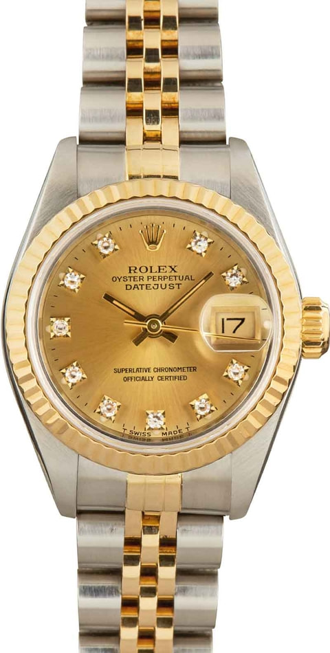 Used womens rolex watch with diamonds sale