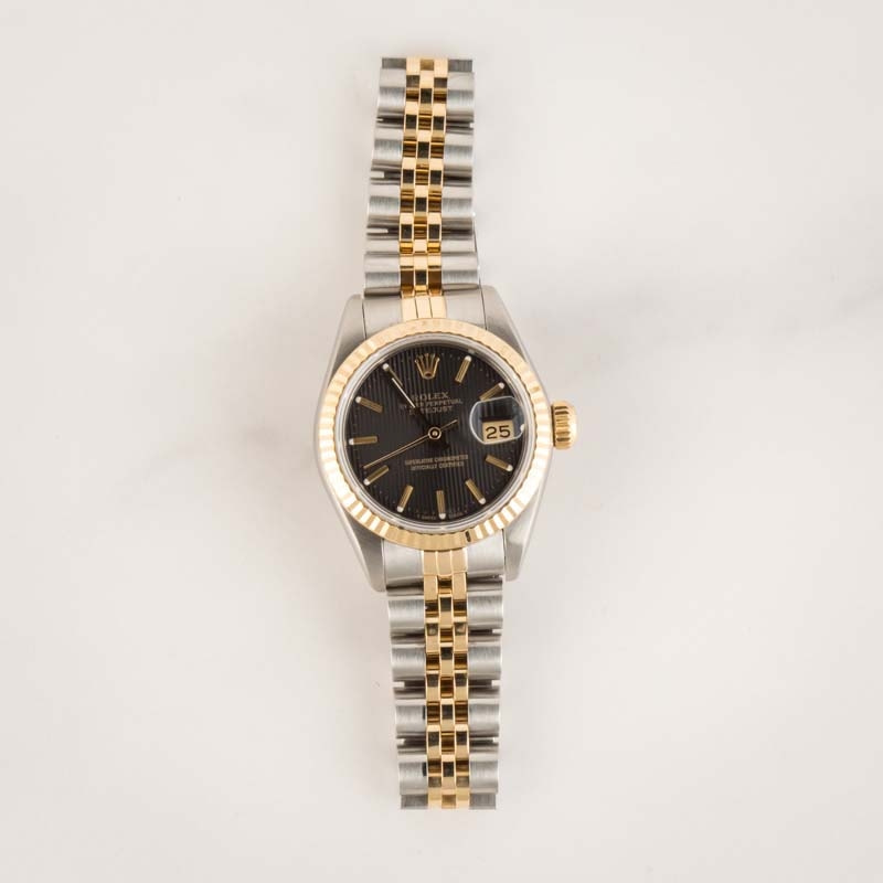 Used Rolex Datejust 69173 Tapestry Dial