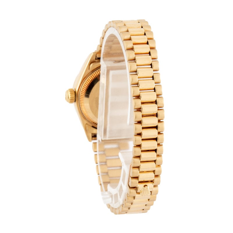 Ladies Rolex President 69178 Yellow Gold