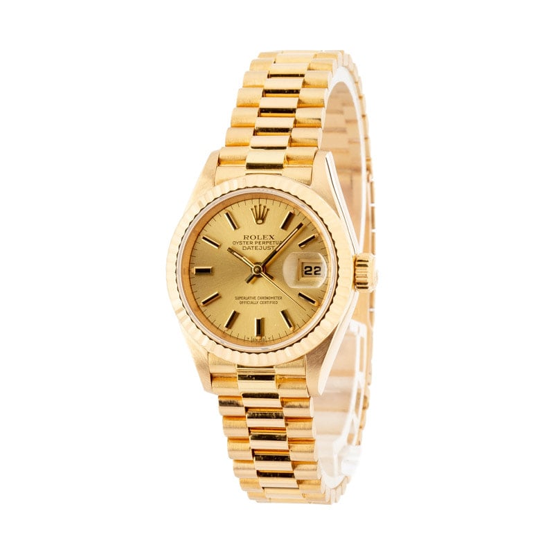 Rolex Ladies President 69178 Champagne