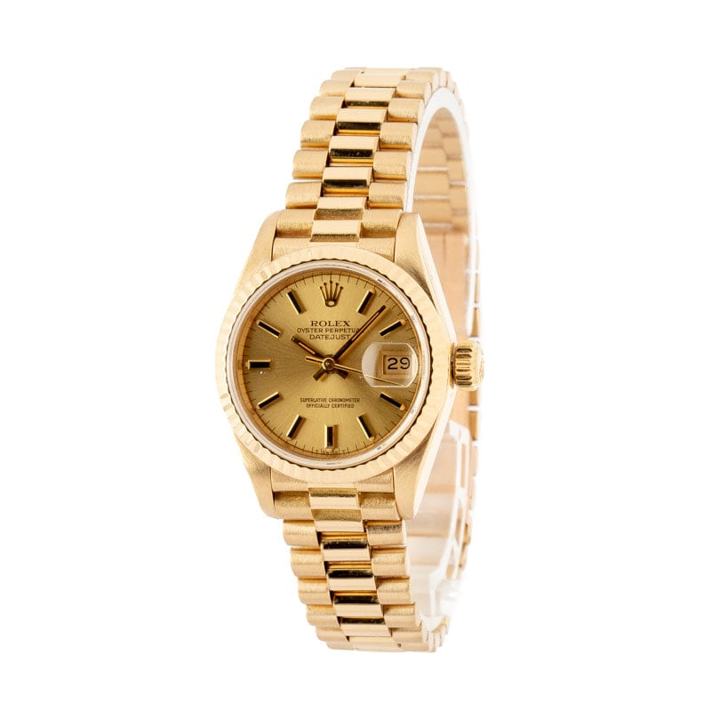 Rolex Ladies President 69178 Champagne