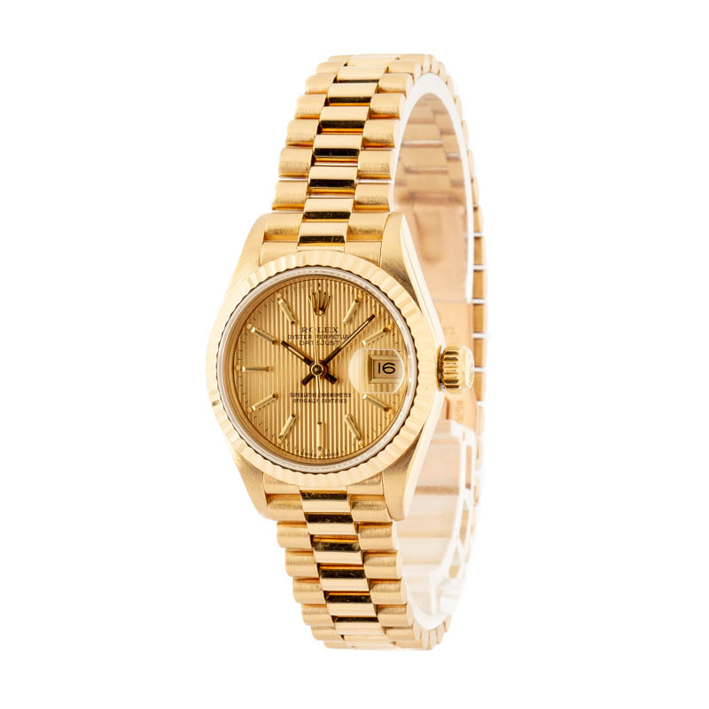 Ladies Rolex President 69178 Yellow Gold