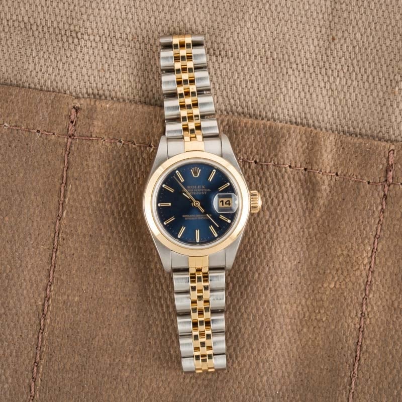 Ladies Rolex Datejust 79163 Stainless Steel & 18k Yellow Gold