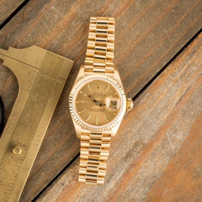 Rolex Datejust ref 79178 18k Yellow Gold