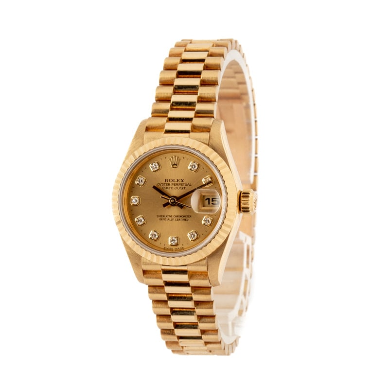 Rolex Ladies President 79178 Diamond Dial