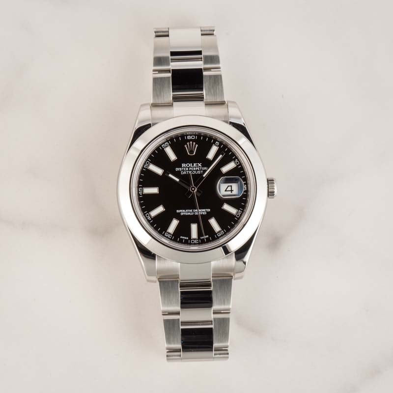 Rolex Datejust II Ref 116300 41MM Stainless Steel