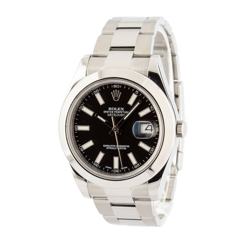 Rolex Datejust II Ref 116300 41MM Stainless Steel