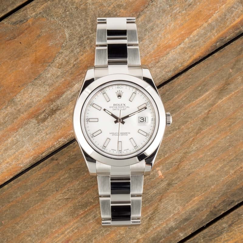 Rolex Datejust II 116300 White