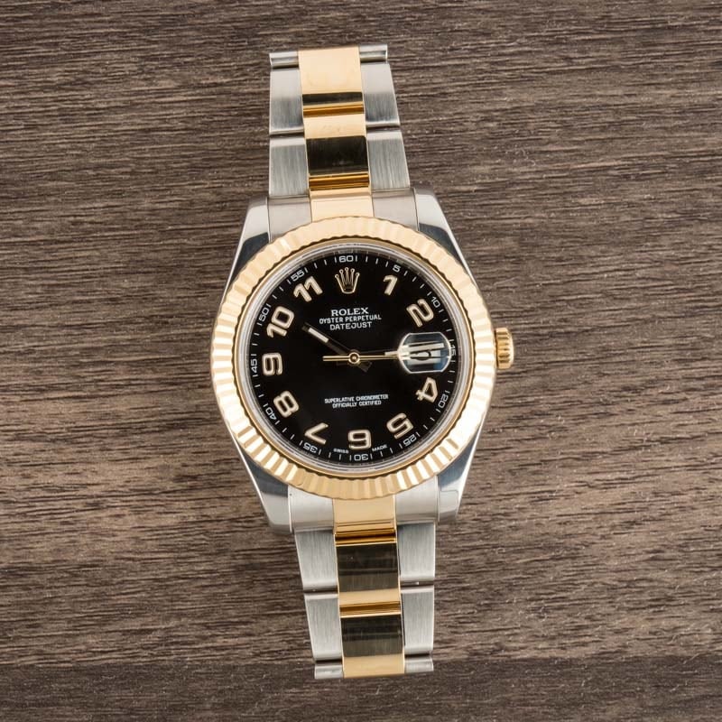 Rolex Datejust II Ref 116333 Arabic Dial