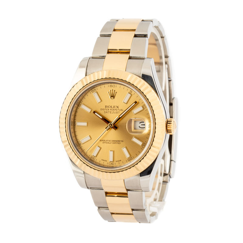 Pre-owned Rolex Oyster Perpetual DateJust II 116333