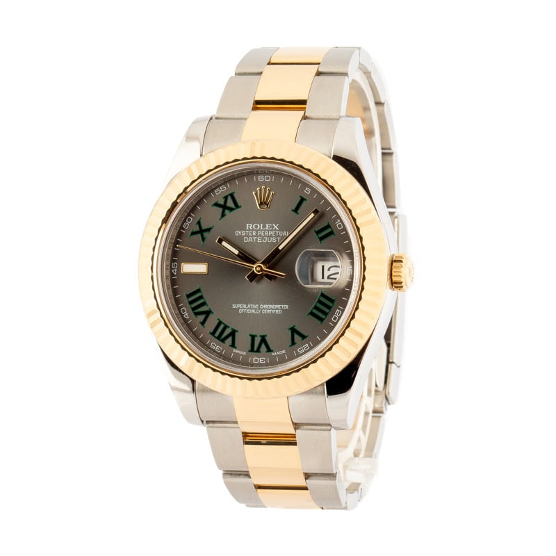 Rolex Datejust II Ref 116333 Wimbledon