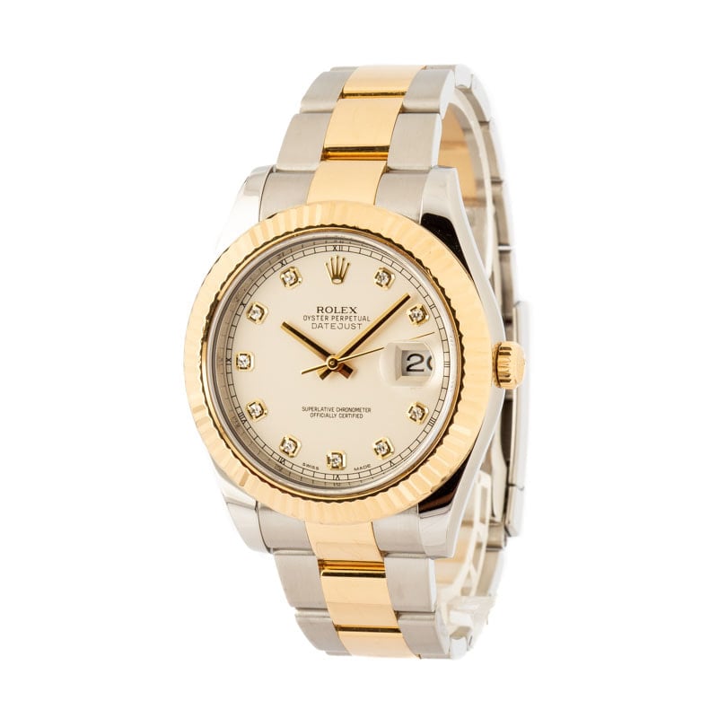 Pre-Owned Rolex Datejust 116333 Diamonds