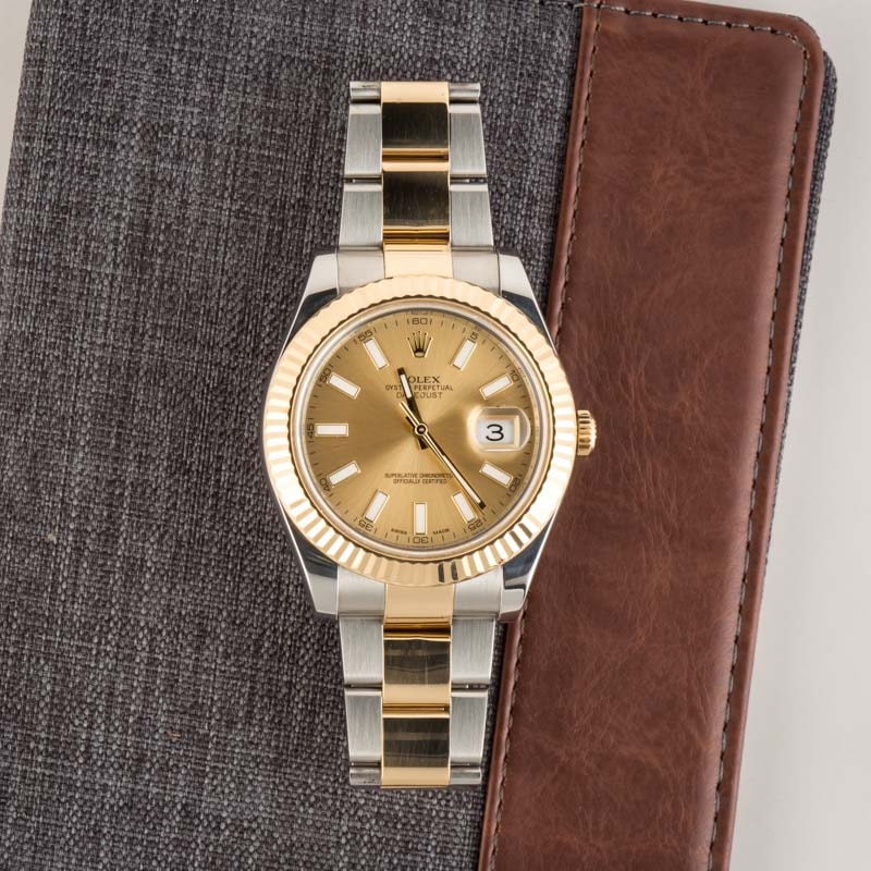 Pre-owned Rolex Oyster Perpetual DateJust II 116333