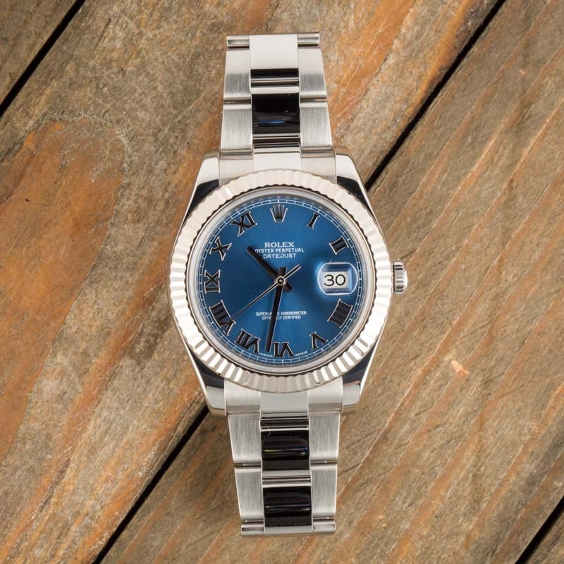 Rolex Datejust II 116334 Roman Dial