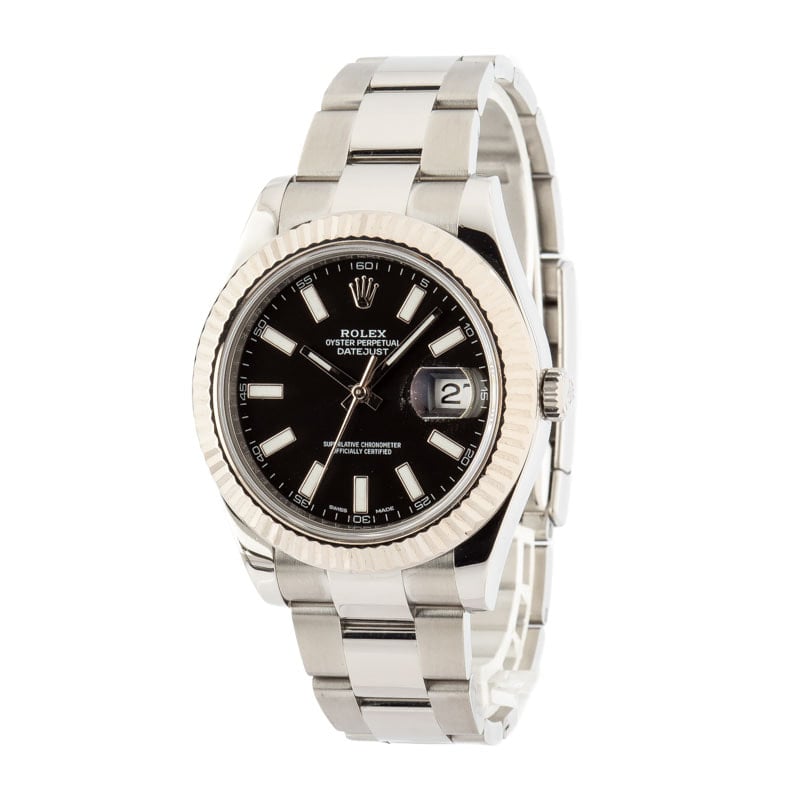 Rolex Datejust II 116334 Black Dial